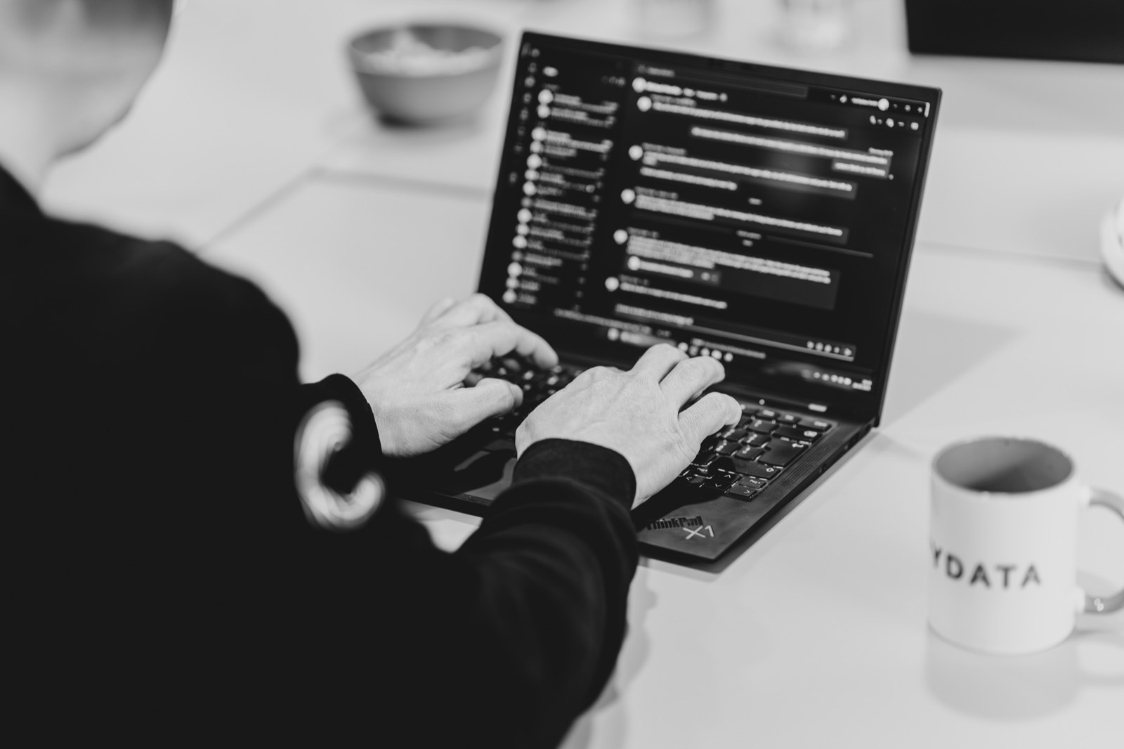 clarifydata bei der Arbeit